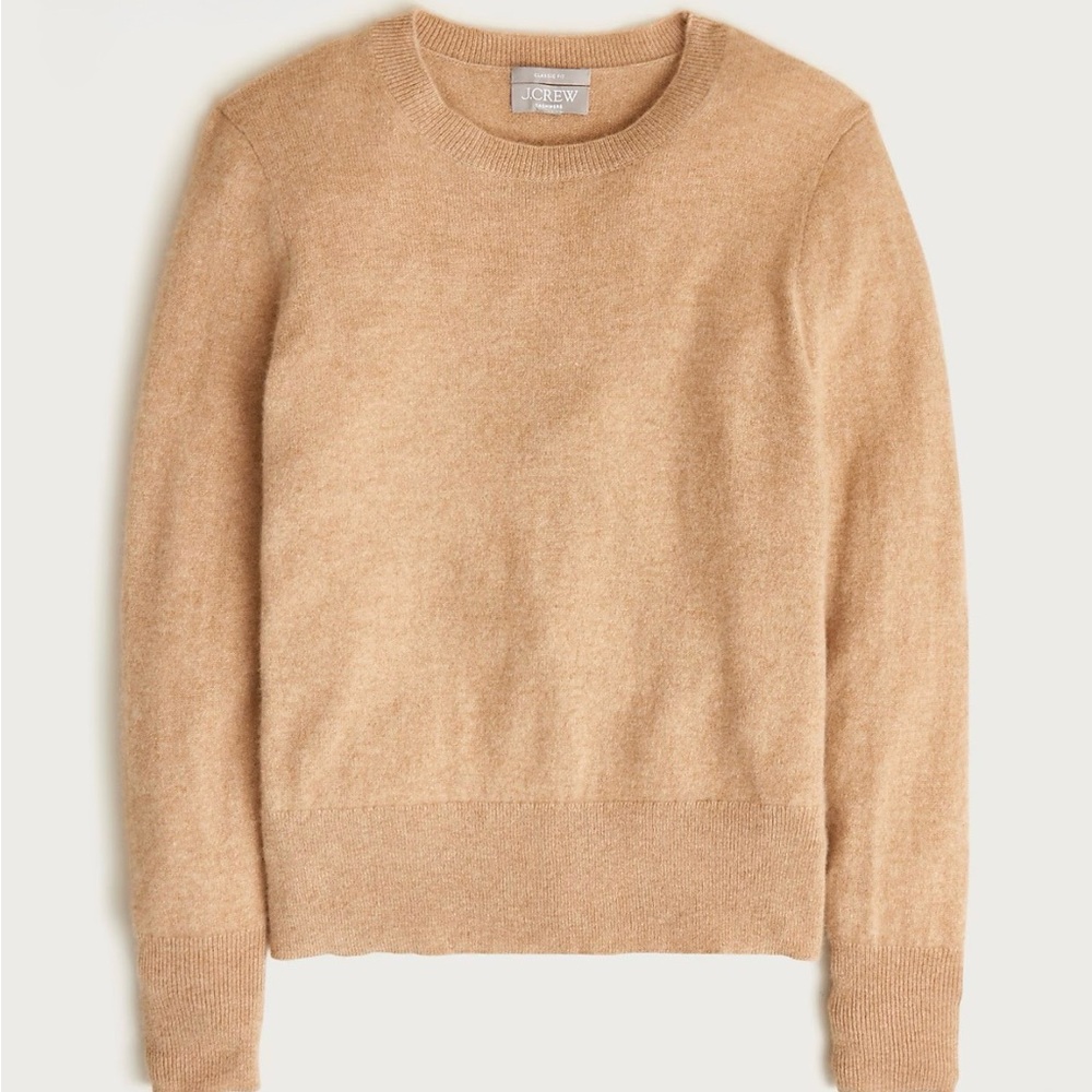 J. Crew Cashmere classic-fit crewneck sweater size S